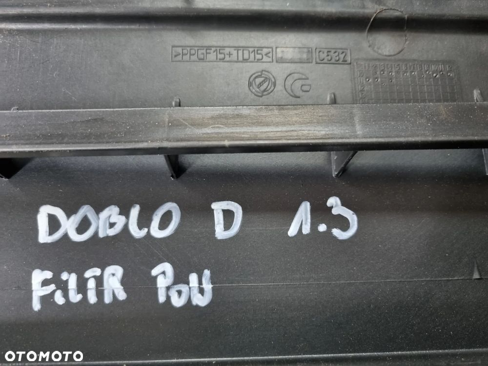 POKRYWKA FILTRA POWIETRZA OPEL COMBO D FIAT DOBLO 3 III 10-20r. 1.3 CDTI - 2