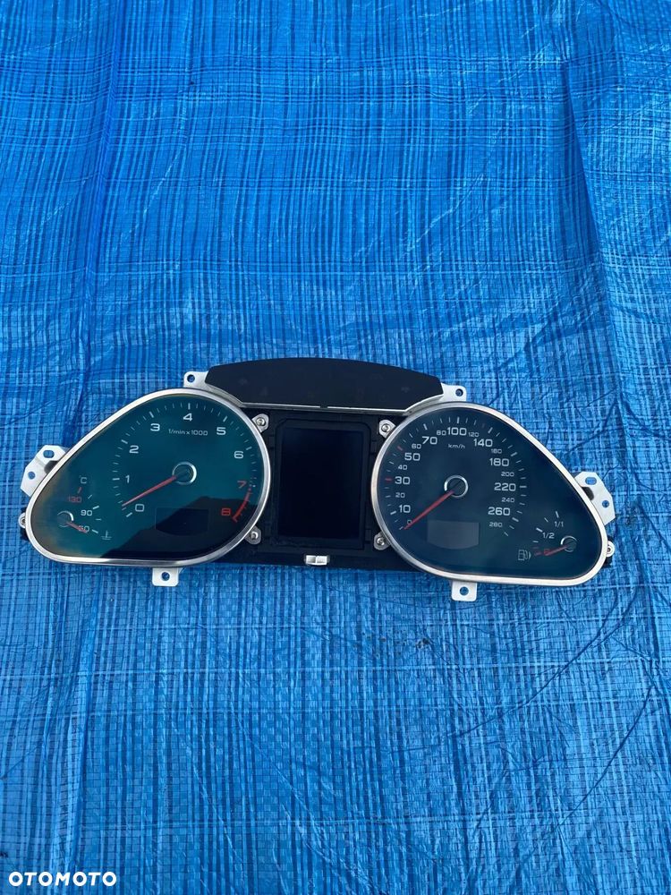 AUDI A6 C6 LICZNIK LICZNIKI ZEGARY PRĘDKOŚCIOMIERZ 4F0920934 EUROPA - 2