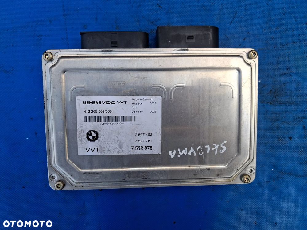 Sterownik BMW E60 E61 E65 E70 X5 VVT 7532878 Valvetronic 7527781 moduł 7507492 skrzyni biegów Automat - 1