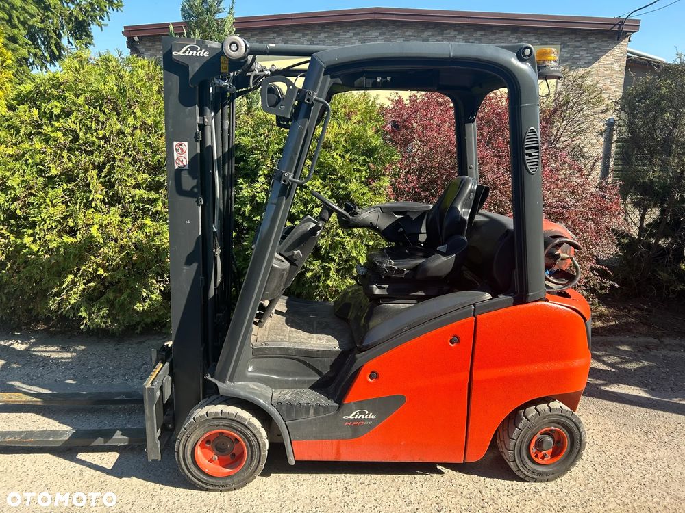 Linde H20, LPG, 2017 r., Triplex 4,65m - 10