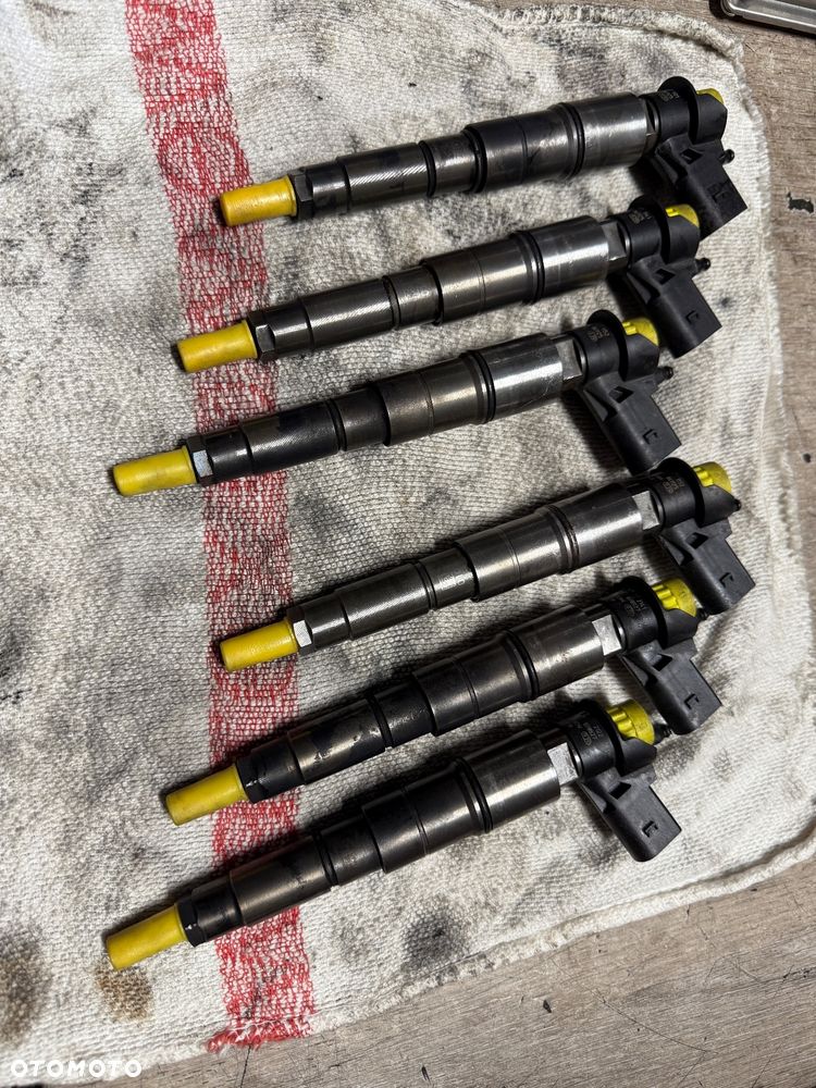 Wtryskiwacze Komplet Wydruk !  Bosch Bmw e60 e65 e70 e90 NA SZTUKI 0445115048 7792721 - 1