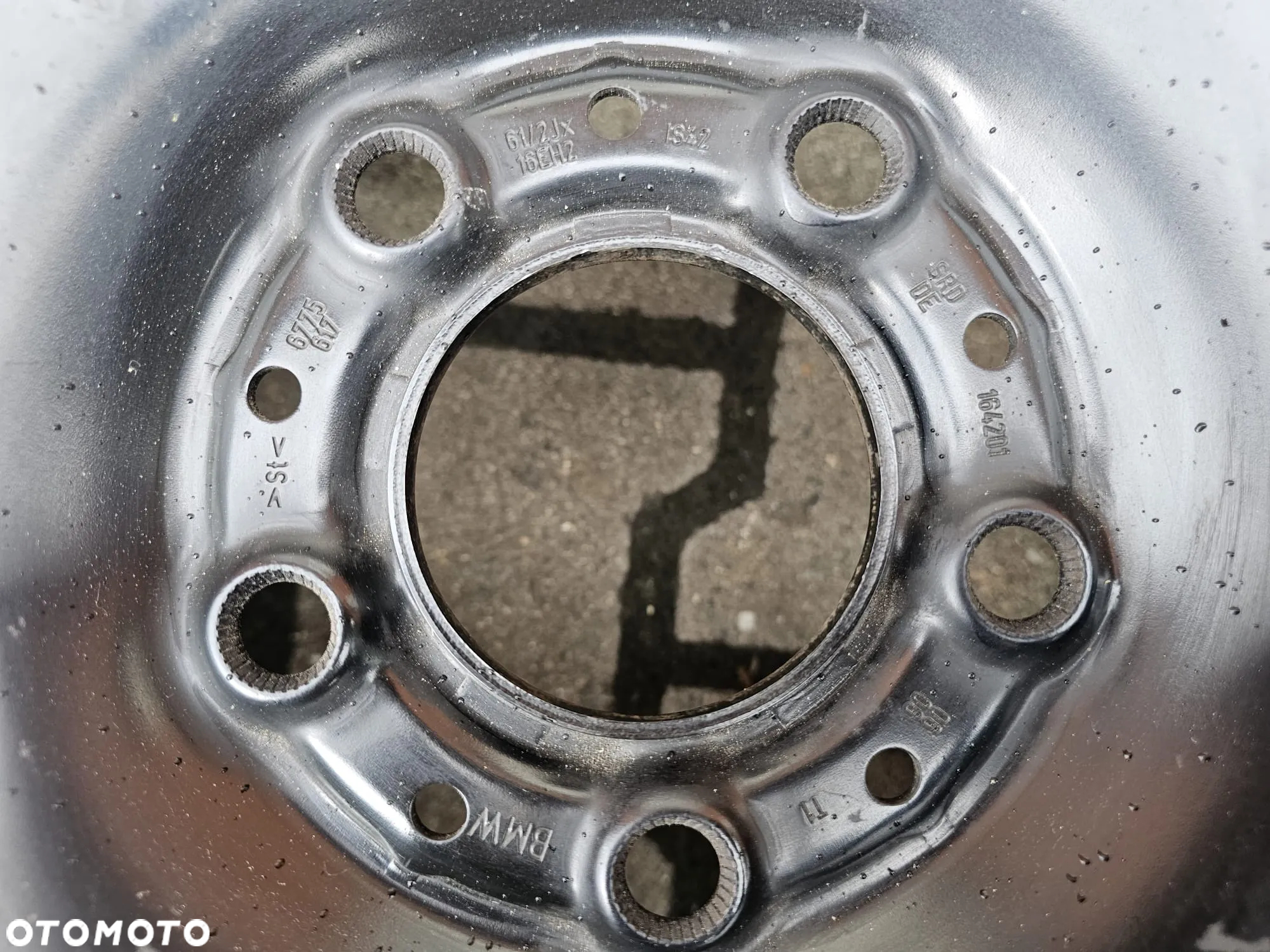 (S16) Felgi Stalowe 16'' BMW OE 1 E81 E82 E87 3 E36 E46 / 6,5Jx16 IS42 5x120 - 6