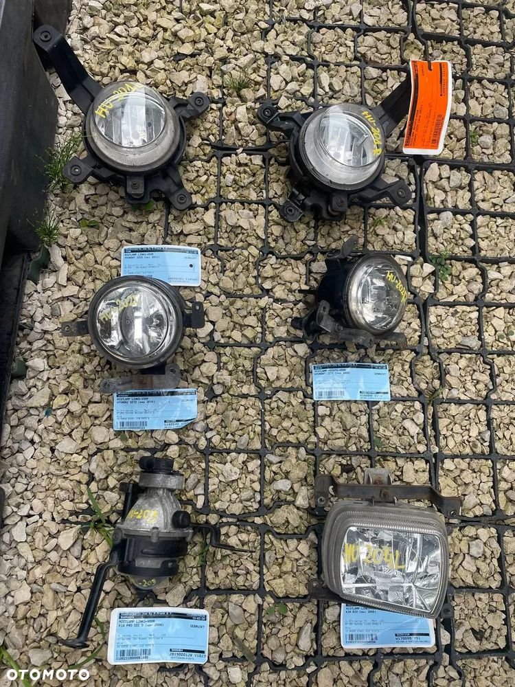 REFLEKTORY HALOGENY LEWE PRAWE HYUNDAI - 12