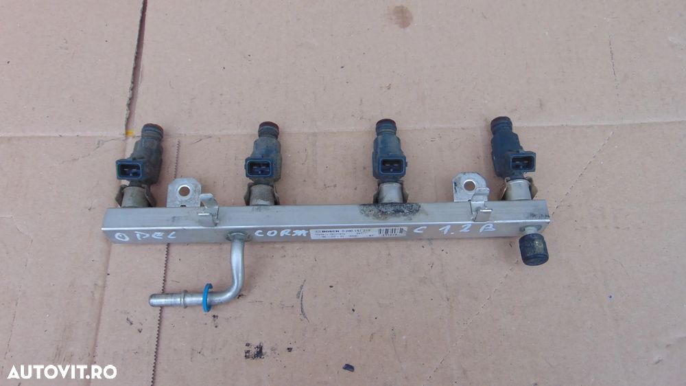 Rampa presiune injectoare Opel Corsa C 1.2 benzina an 2000-2006 cod 0280151219 - 2