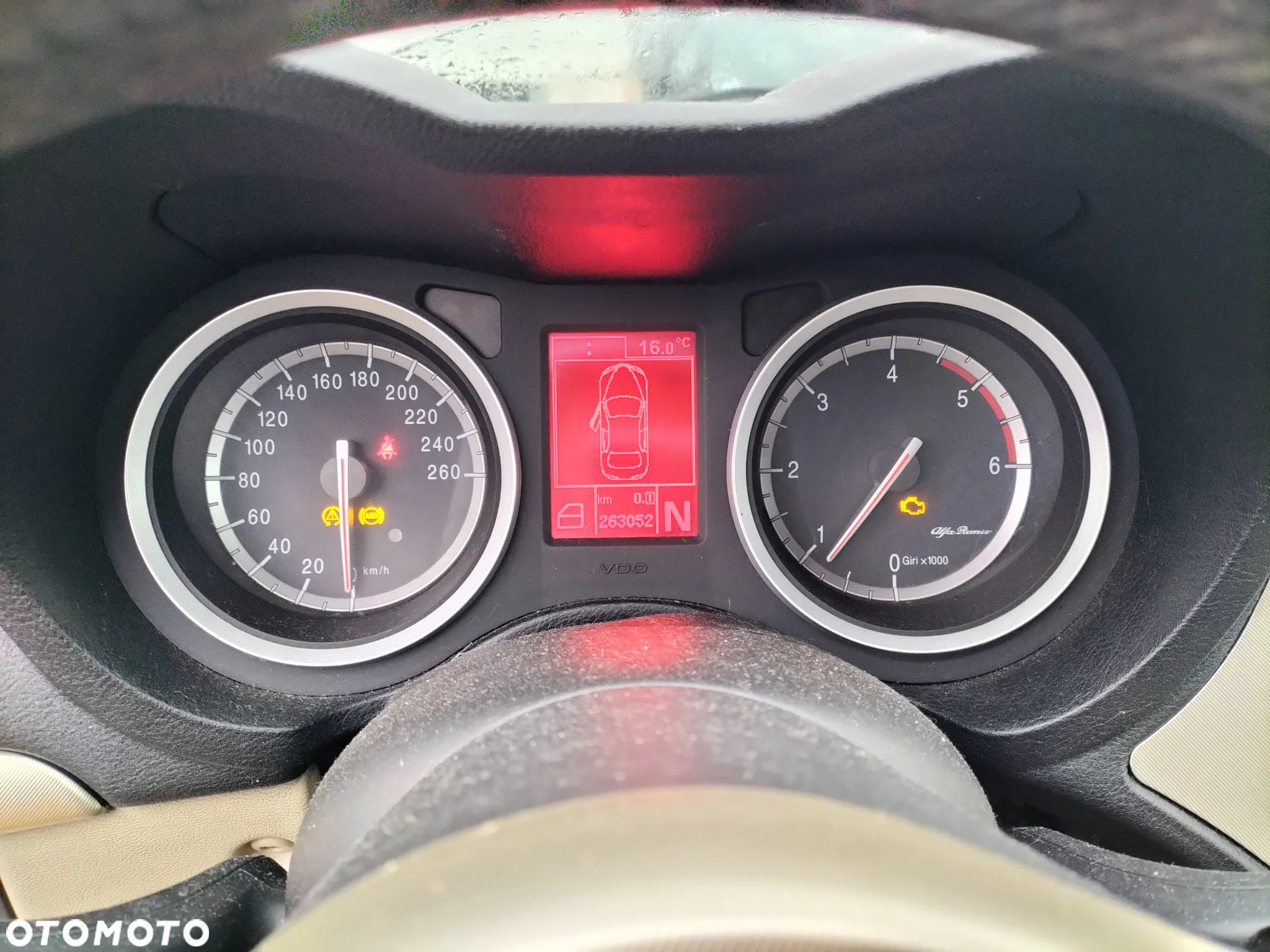 KOMPLETNY PRZÓD ALFA ROMEO 159 KOMBI 1.9 JTD 150 KM KOD LAK. 651 - 13