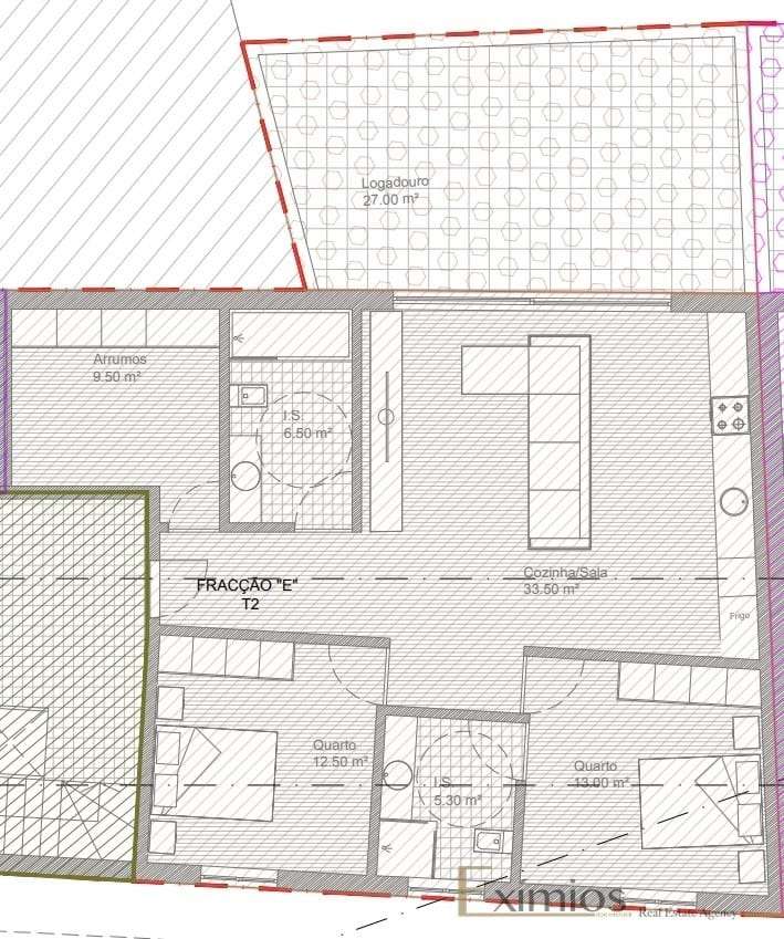 Empreendimento, em construção, na cidade da Póvoa de Varzim. - Grande imagem: 3/4