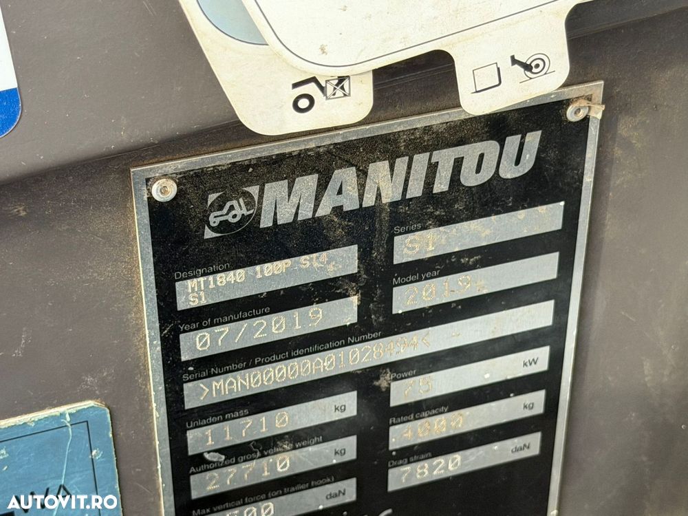 Manitou MT1840 Incarcator Telescopic - 2