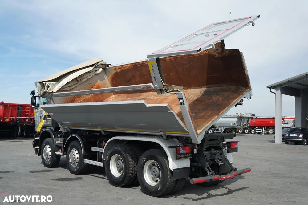 Scania G 440 / 8X4 / BASCULATOR CU 2 LATE / HIDRAULIC LATERAL / CLAPETĂ HIDRAULICĂ / BORDMATIC / CORTINĂ AUTOMATICĂ / AUTOMAT - 9
