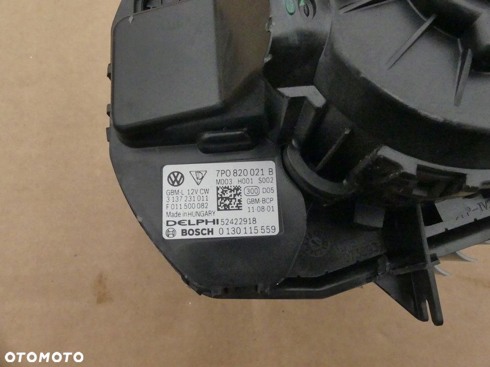 dw touareg 2 dmuchawa nagrzewnicy 7p0820021b - 2