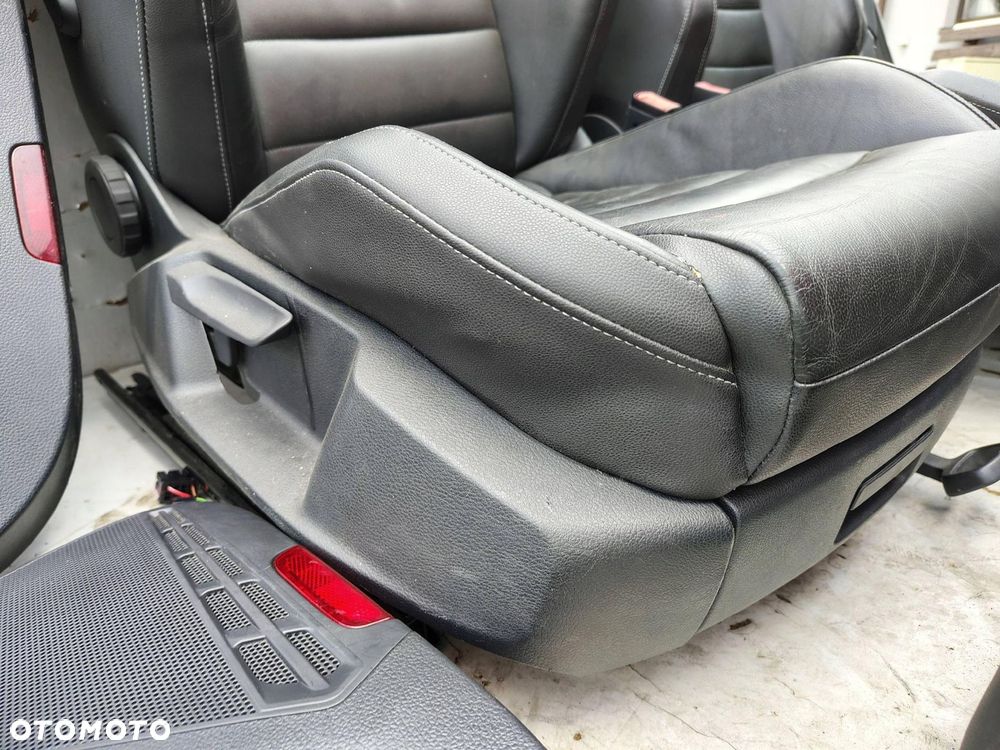 FOTEL FOTELE KANAPA TUNEL CZARNA SKÓRA GRZANE ELEKTRYCZNE GOLF 7 VII GTD HB - 15