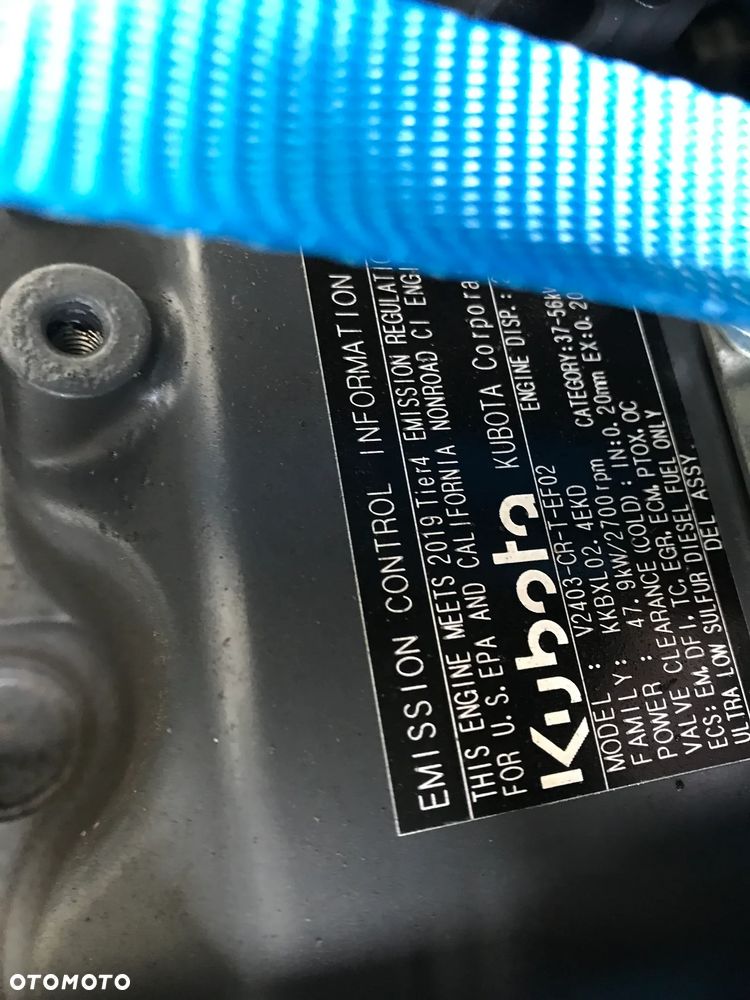 SILNIK Kubota V2403 T TURBO 47.9 kW 17000 netto - 9