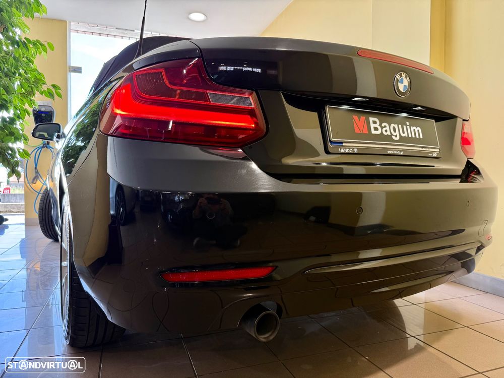 BMW 218 d Cabrio Line Sport - 4