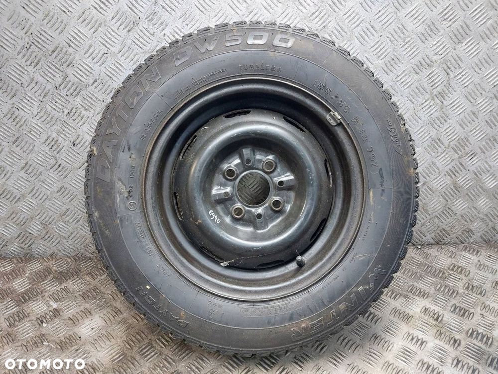 KOŁO FELGA OPONA ZAPAS 4x98 5Jx13 ET35 FI58,1 155/80R13 DAYTON FIAT - 1