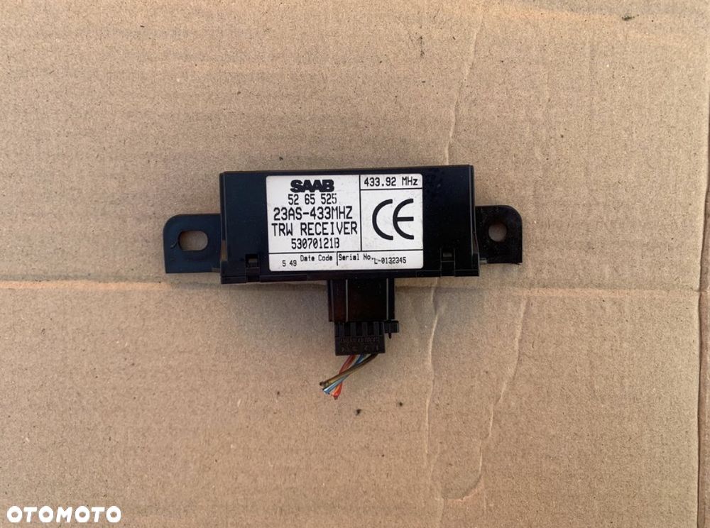 5265525 moduł sterownik pilota Saab 9-5 95 - 1