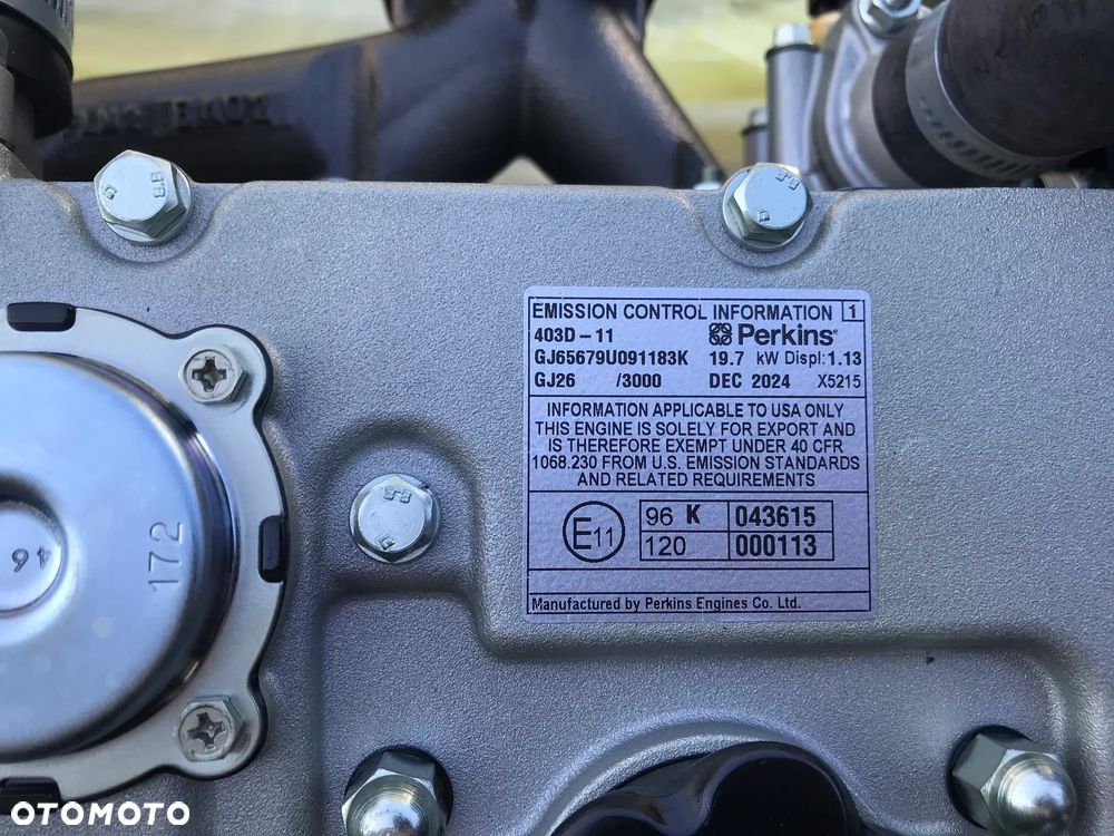 SILNIK Perkins 403D-11 403D 11 16000netto - 11