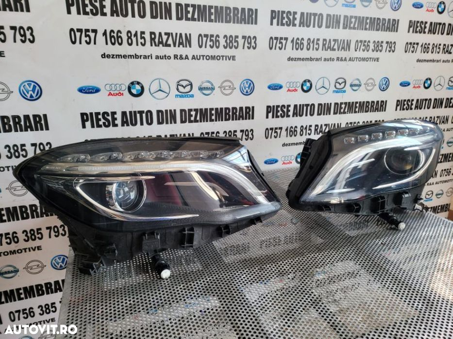 Faruri Far Stanga Dreapta FULL LED  Mercedes Gla X156 W156 Facelift Complete Volan Stanga - 2