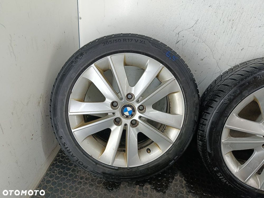 FELGI ALUMINIOWE KOMPLET 17 Z OPONAMI BMW 1 E87 6775621  205/50R17 5x120 - 4