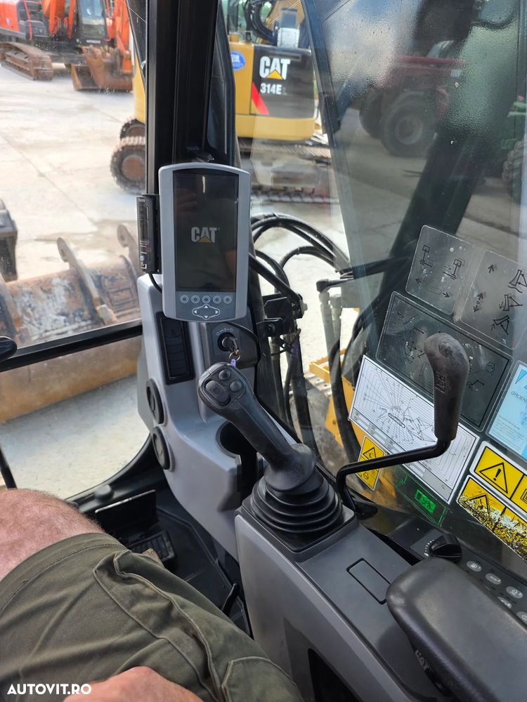 Caterpillar Cat 314E LCR deporte / 3cupe excavator pe senile compact aproape unic - 11