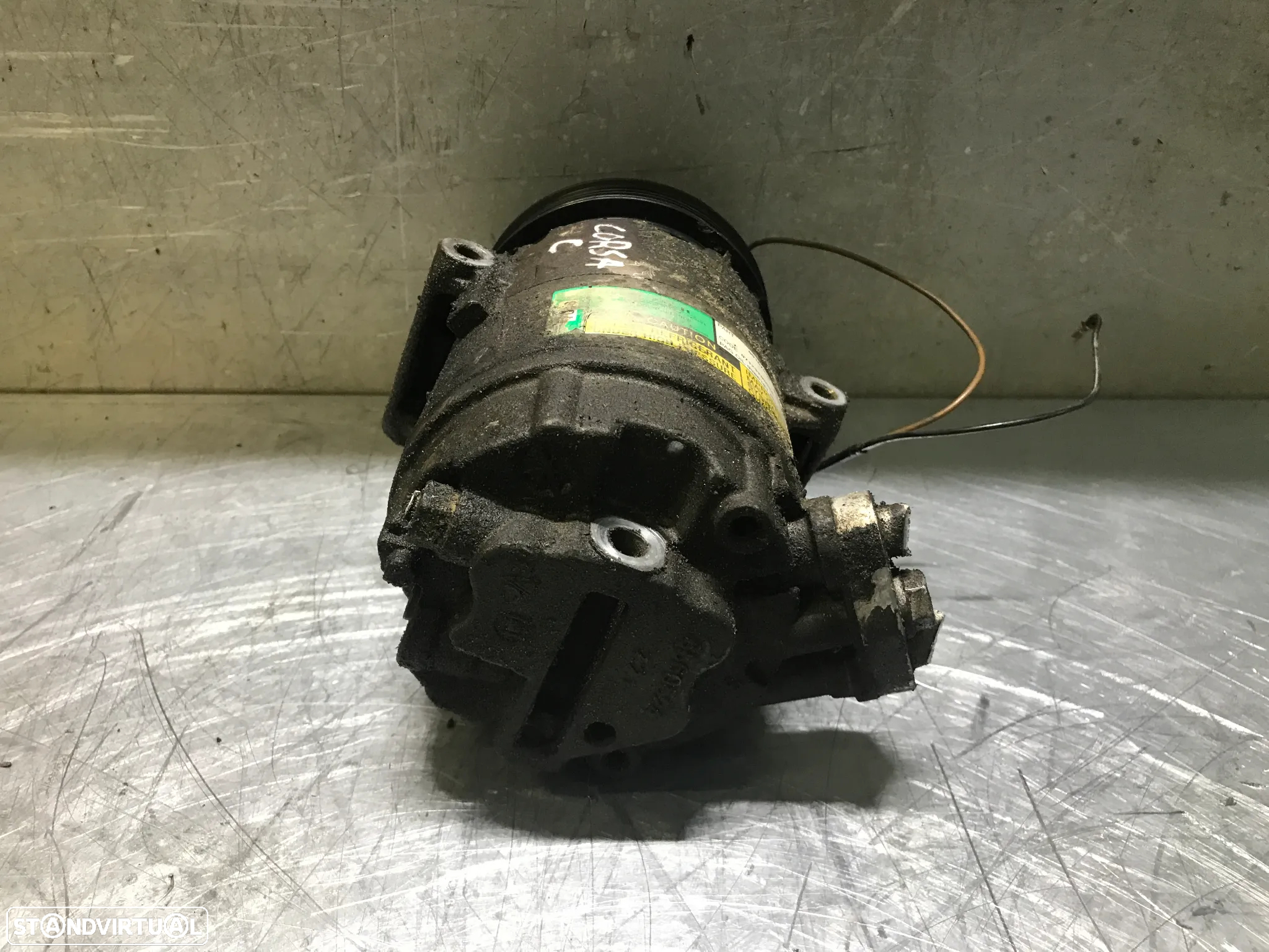 COMPRESSOR AC OPEL CORSA C / AGILA 1.2 16V 09167048 - 2