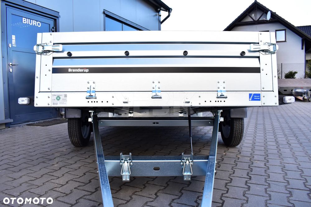 Brenderup NOWOŚĆ !!! 2260 WSUB Uchylna DMC 750 kg. 258 x 153 cm. wysoka burta 40 cm. - 14