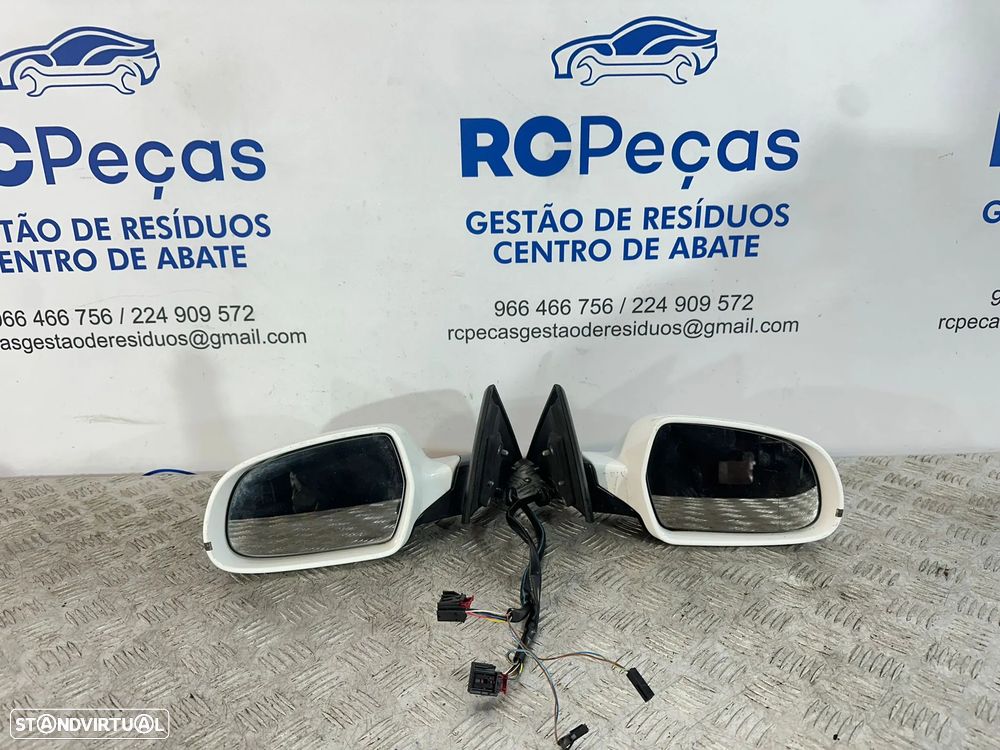 .Espelho Retrovisor Lateral Direito Esquerdo Original Audi A4 B8 1º fase - 3