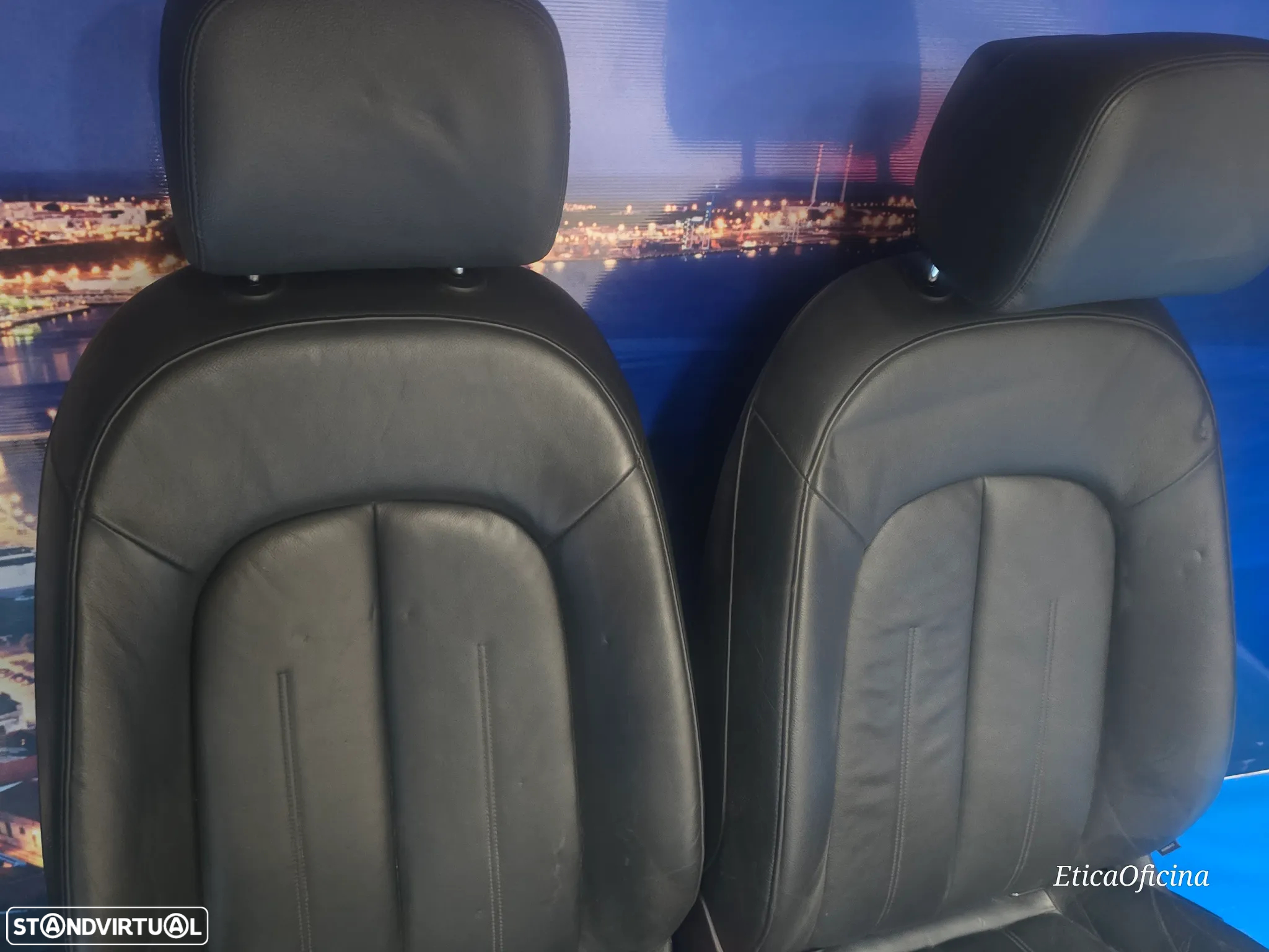 Bancos frente originais em Pel para audi a6 c7 4g 2011+ - 4