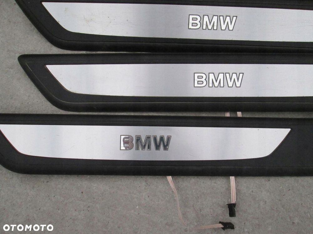 BMW F02 LISTWY WEWNĘTRZNE NAKŁADKI LED KPL - 9