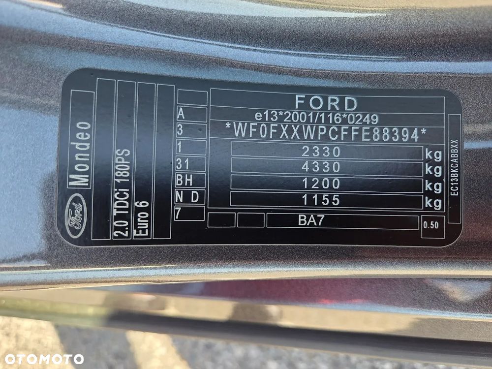 Ford Mondeo 2.0 TDCi STart-Stopp PowerShift-Aut Titanium - 36