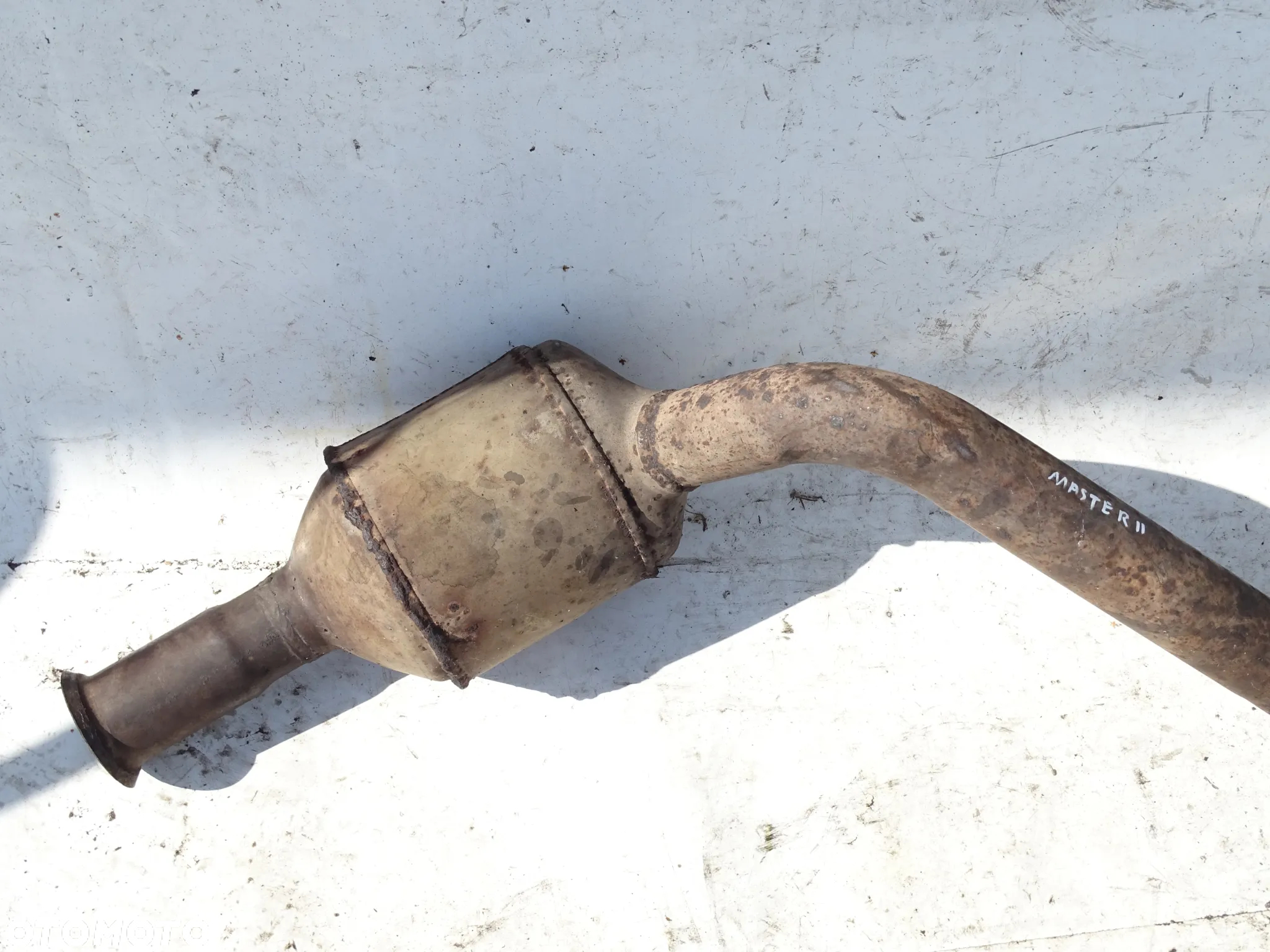 PUSZKA FILTRA DPF PUSTA WYDECH TŁUMIK RENAULT MASTER 2.2 DCI 8200957639 F-VAT - 2