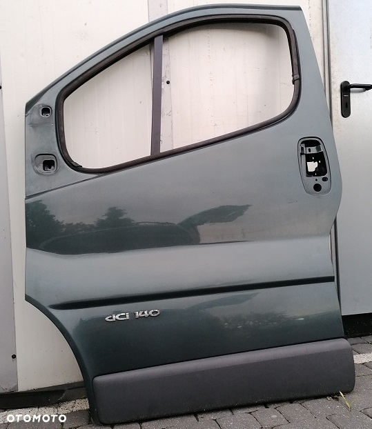 TRAFIC II VIVARO PRIMASTAR DRZWI PRZEDNIE LEWE POMORSKIE - 5