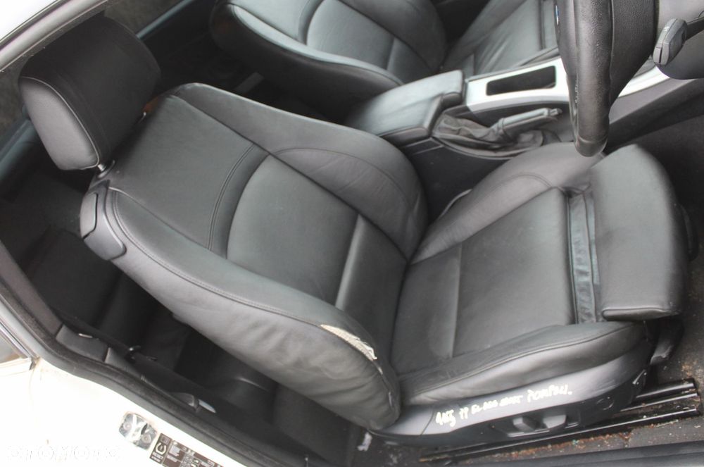 FOTEL LEWY PRAWY KANAPA BOCZKI M PAKIET POMPOWANE BMW E92 - 4