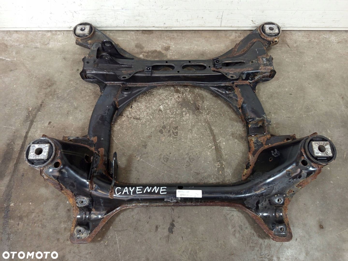 WÓZEK SANKI KOŁYSKA PRZÓD PORSCHE CAYENNE II 7P 7L0407748A - 1
