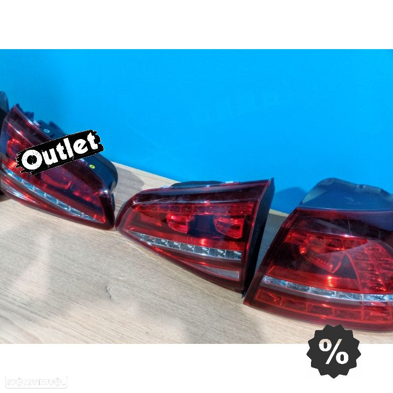 R014098C2 FAROLINS VOLKSWAGEN VW GOLF 7 12-17 LOOK GTI LEDS INDICADORES DINÂMICO - 4