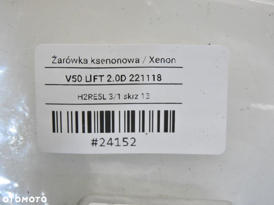 STARTER ZAPŁONNIK XENON VOLVO V50 LIFT 66140 - 5