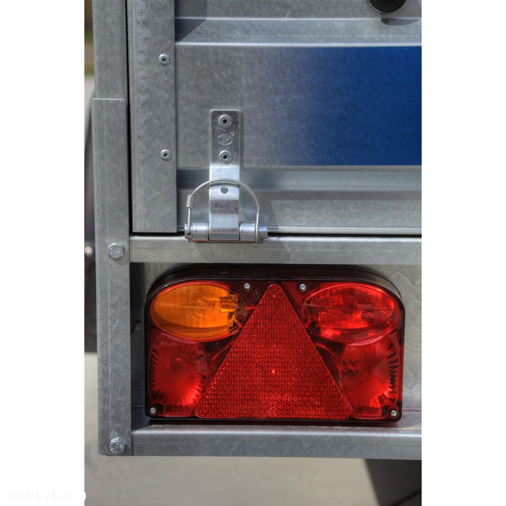 Faro Przyczepa SOLIDUS 263x125 otwierane burty przód i tył, DUŻY WYBÓR - 7