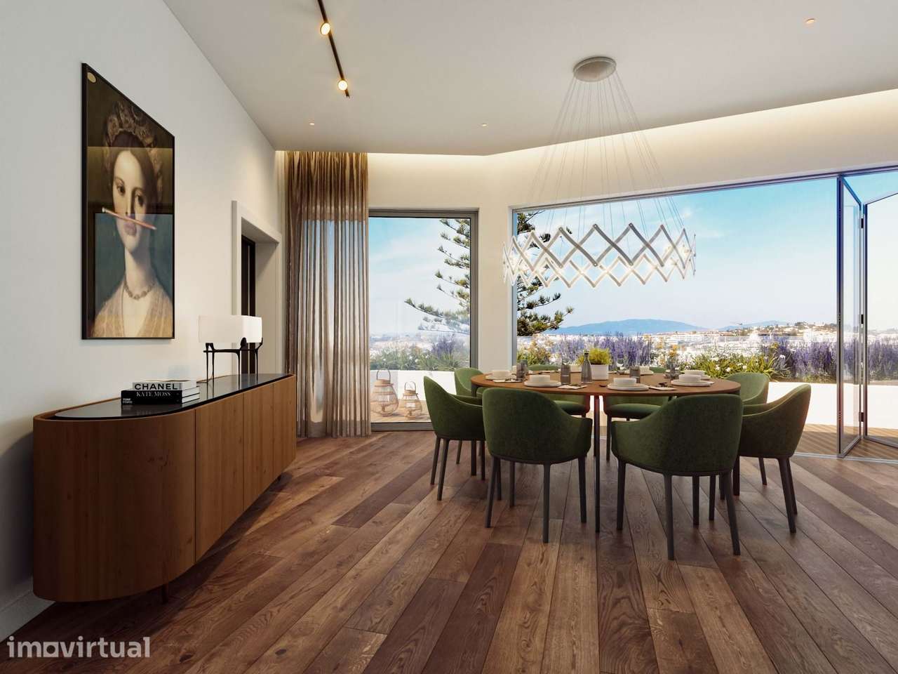 Apartamento Elegante no Primeiro Andar com Vista para a Marina - Grande imagem: 4/10