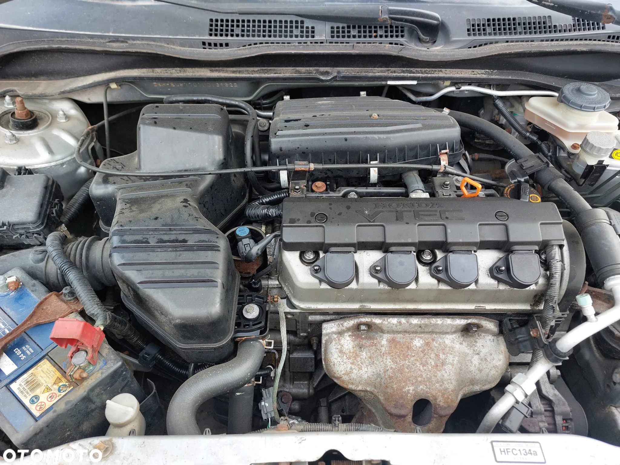 Maska HONDA CIVIC VII 1,6B 01R. zderzaki,drzwi,klapa,lampy... - 6
