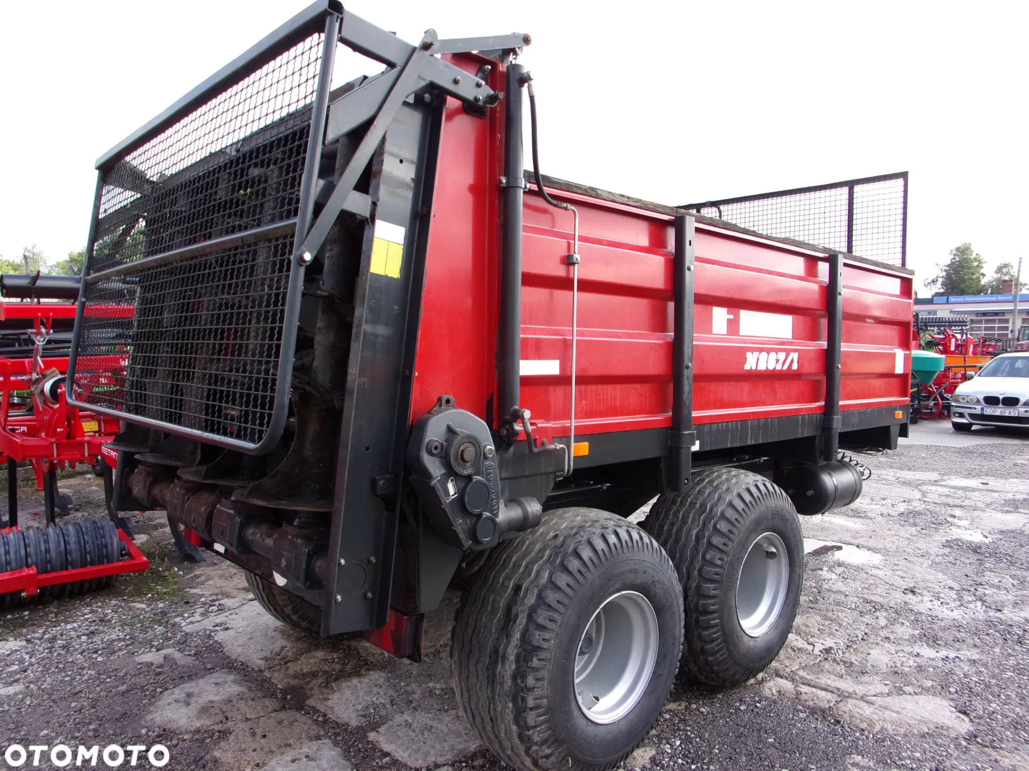 Inny Rozrzutnik obornika IGAMET N255 3,5 tony, Rostalski 4,0 tony, Jol-Met 4,5 tony, Metal-Fach 6 Ton, Carna Białostocka, Pronar, Roltrans - 15