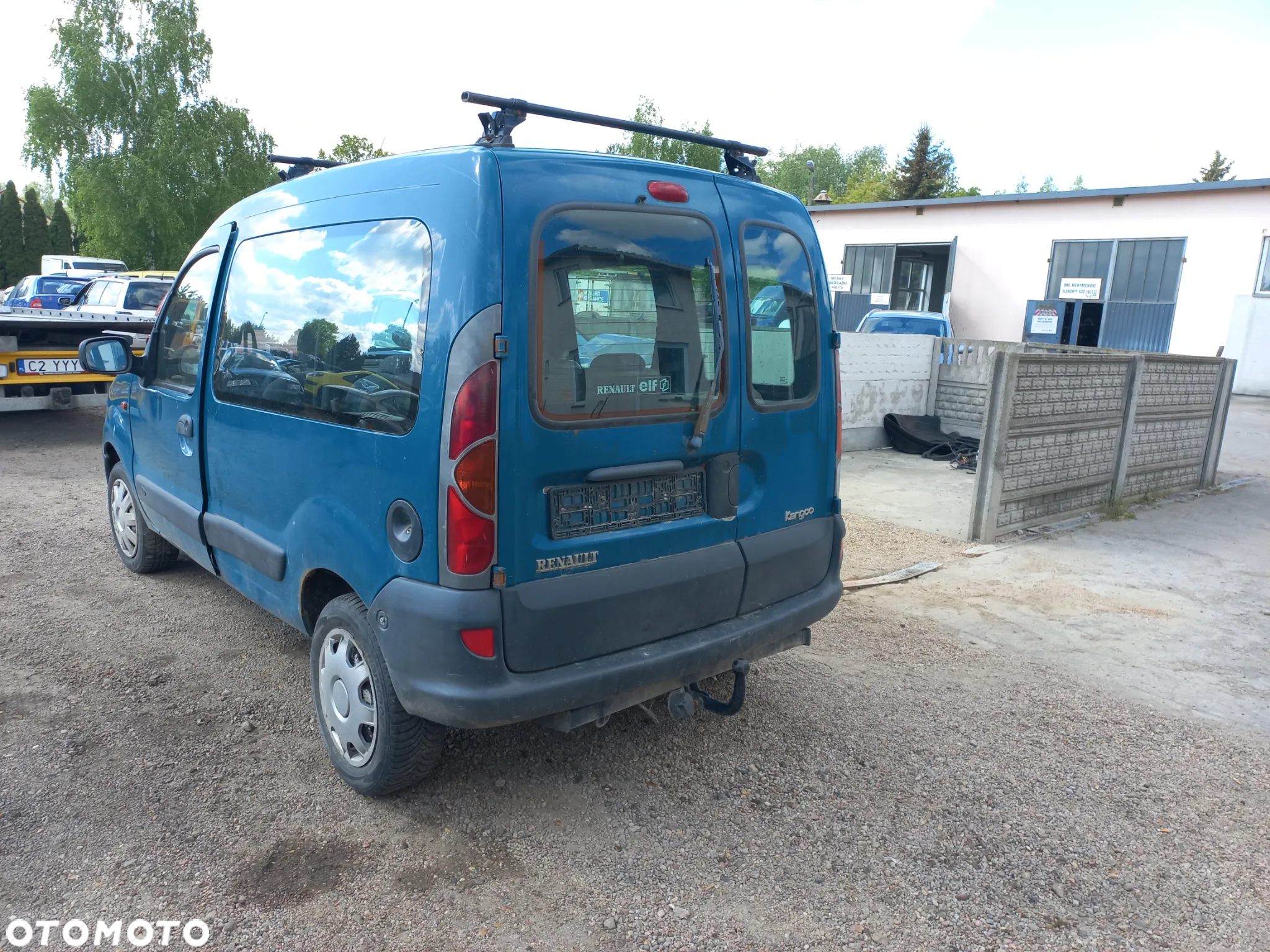 Renault Kangoo 1.4 benzyna 02r 0D90 wszystkie części bagażnik dachowy - 4