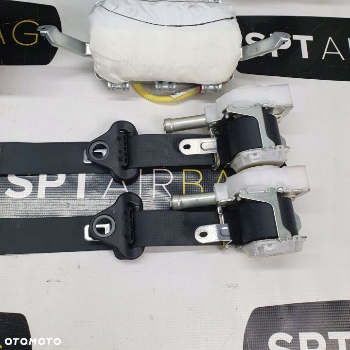 TOYOTA YARIS 3 III LIFT DESKA ROZDZIELCZA KONSOLA KOKPIT PULPIT PODUSZKI AIRBAG AIR BAG PASY KIT SET - 9