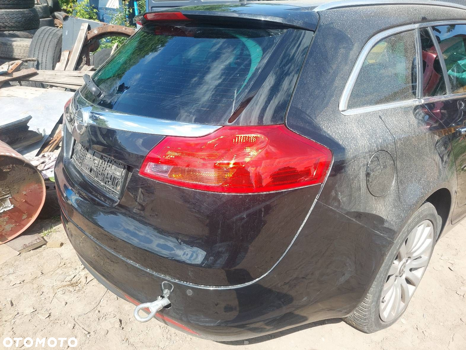 KOMPLETNY TYŁ OPEL INSIGNIA A Z22C KLAPA ZDERZAK LAMPY - 3