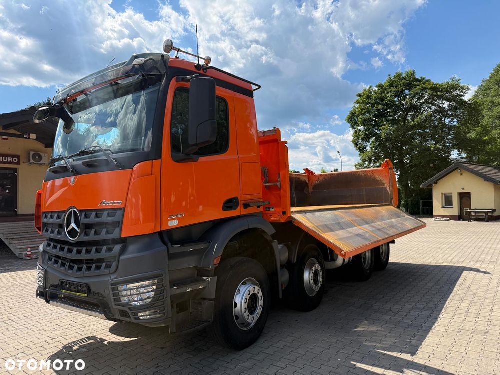 Mercedes-Benz 3551 AROCS wywrotka 3-str. MEILLER, BORDMATIC, MANUAL, 245 t.km.! - 2