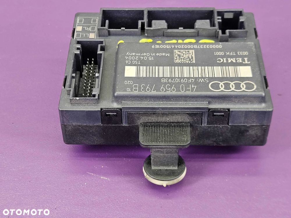 Moduł Szyb 4F0959793B 4F0910793B 4F0959792B 4F0910793B Komputer Sterownik Szyby Drzwi Audi A6 C6 Europa - 5