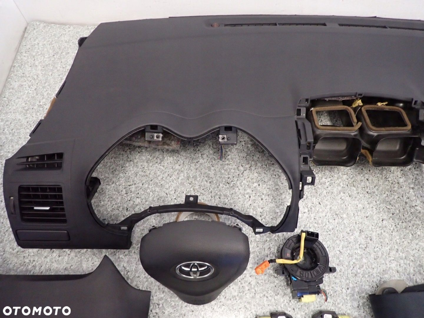 TOYOTA AURIS I E15 3D 07- PODUSZKI POWIETRZNE ZESTAW EUROPA SRSY AIRBAG - 8
