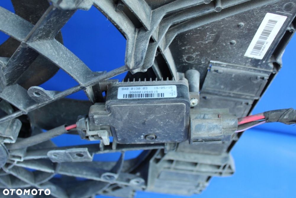 Wentylator chłodnicy Jaguar XE X760 XF X260 2.0 D GX738C607AD - 7