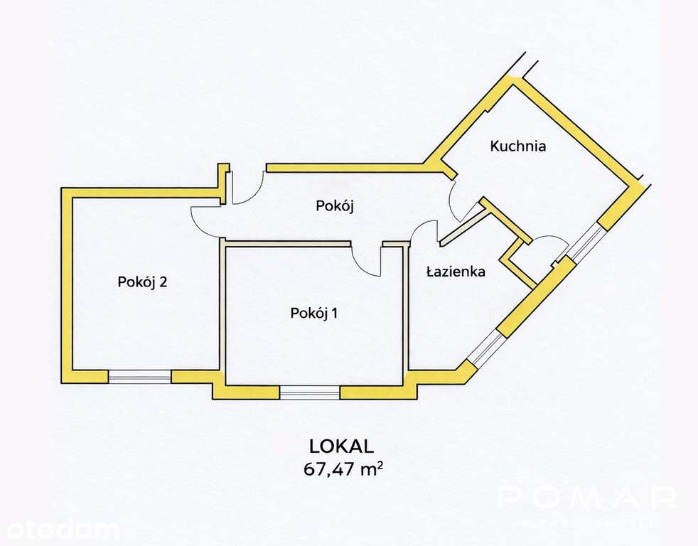 ★ M3 | 67,5 m² | 2 pokoje | Racibórz, Waryńskiego
