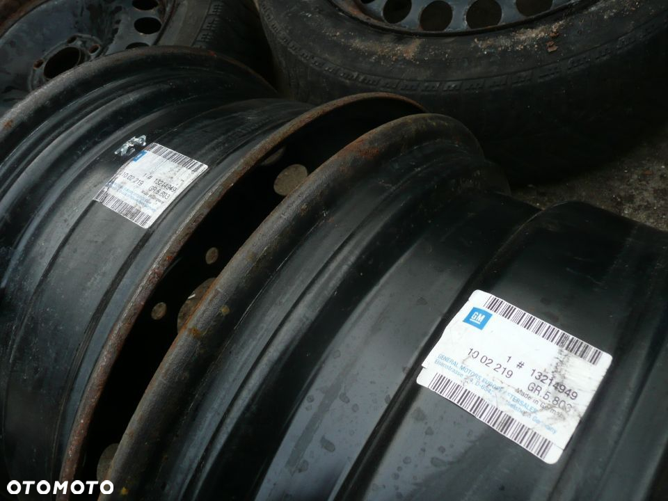 15” - Felgi  OPEL , SAAB  -  5x110 , r15 cali - Astra , Vectra , Meriva , Zafira , Corsa  ,  9-3 , 9-5 , 900  --  Koło Dojazdowe Rezerwowe Zapasowe Dojazdówka Zapasówka Rezerwa - 5