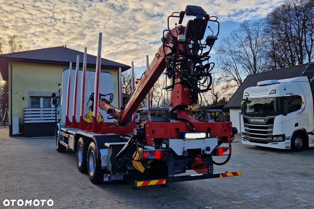 Scania R520 V8 HIAB LOGLIFT - 9