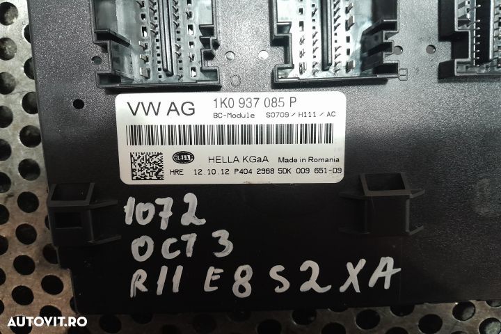 Modul confort 1K0937085P 1K0937085P Skoda Octavia 2 [facelift] [2008 - 2