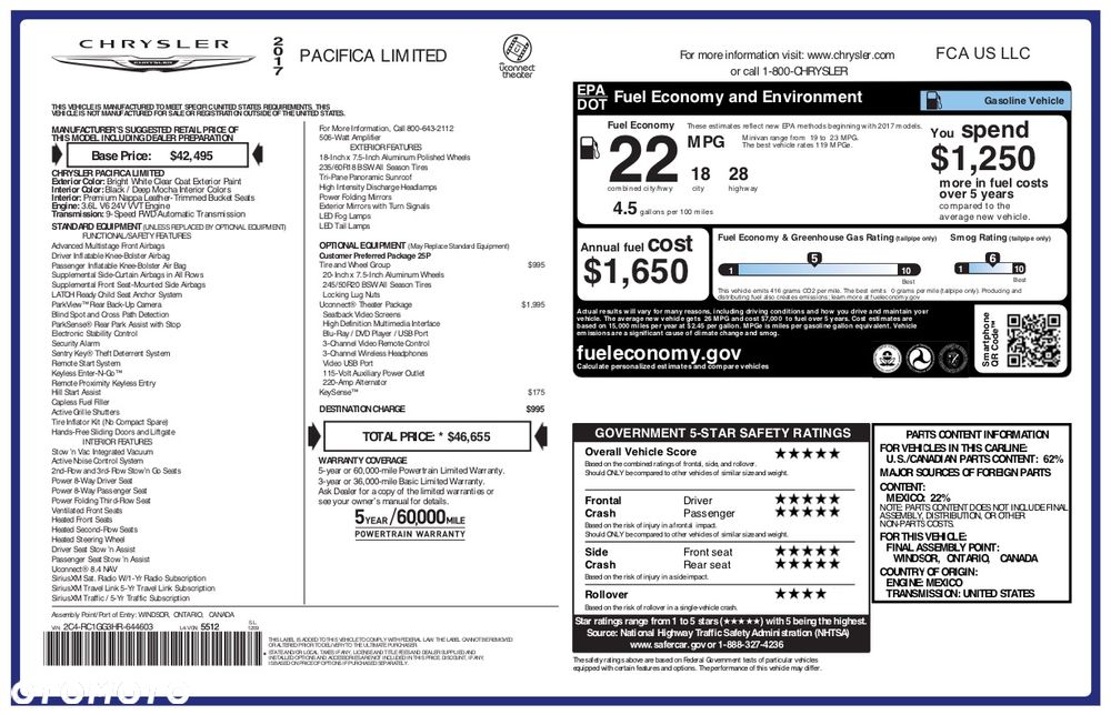 Chrysler Pacifica - 9